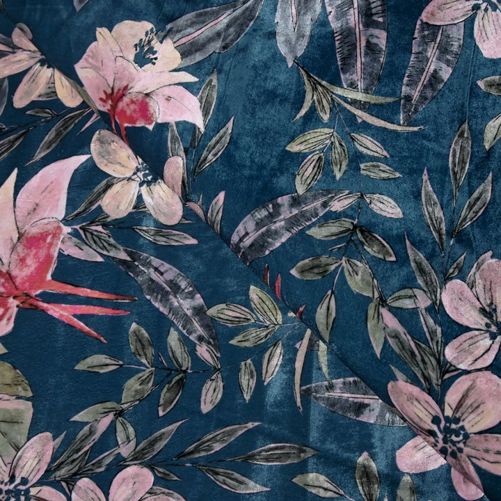 Velvet Digital Print Fabric