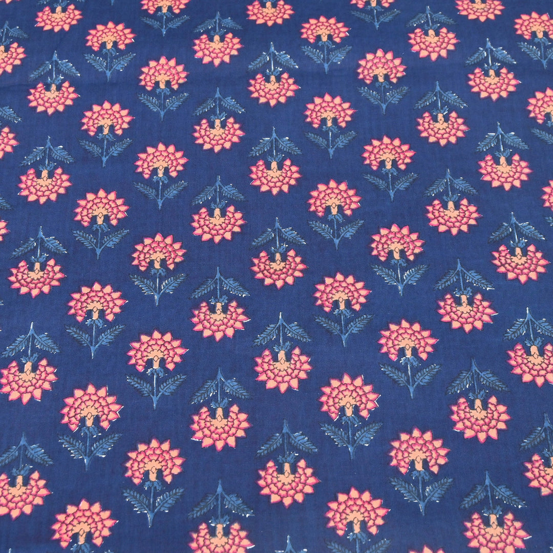 Premium Cotton Printed Fabric – Soft Breathable Designer Cotton Fabric - 000350-H6