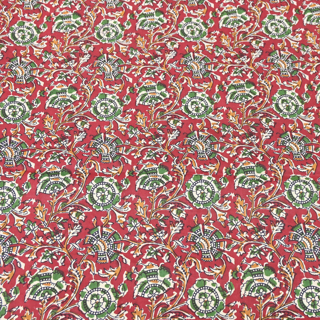 Premium Cotton Printed Fabric – Soft Breathable Designer Cotton Fabric - 000350-H8
