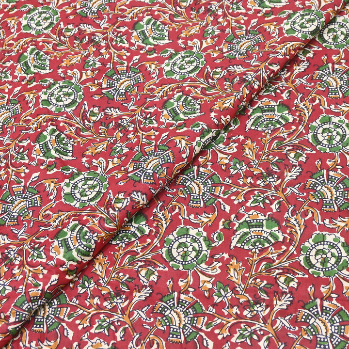 Premium Cotton Printed Fabric – Soft Breathable Designer Cotton Fabric - 000350-H8