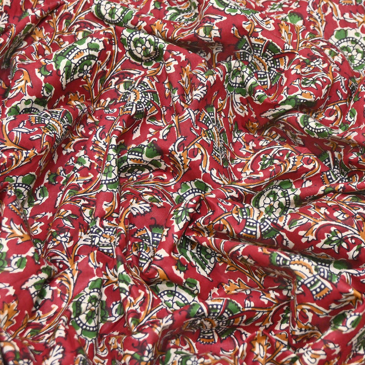 Premium Cotton Printed Fabric – Soft Breathable Designer Cotton Fabric - 000350-H8