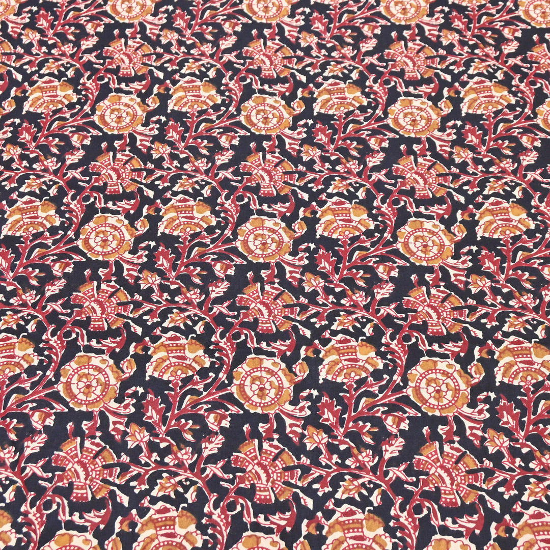 Premium Cotton Printed Fabric – Soft Breathable Designer Cotton Fabric - 000350-H9