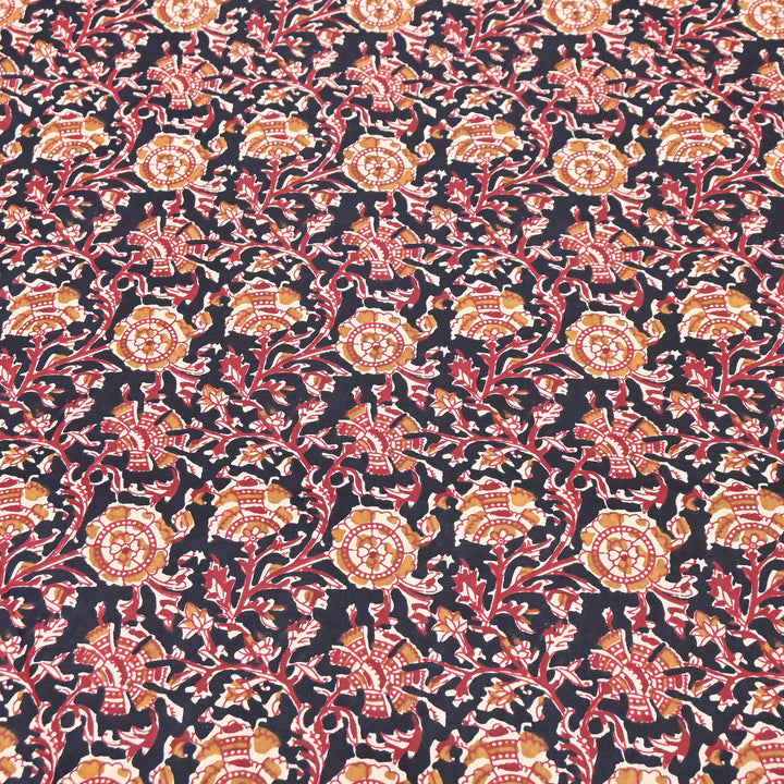 Premium Cotton Printed Fabric – Soft Breathable Designer Cotton Fabric - 000350-H9