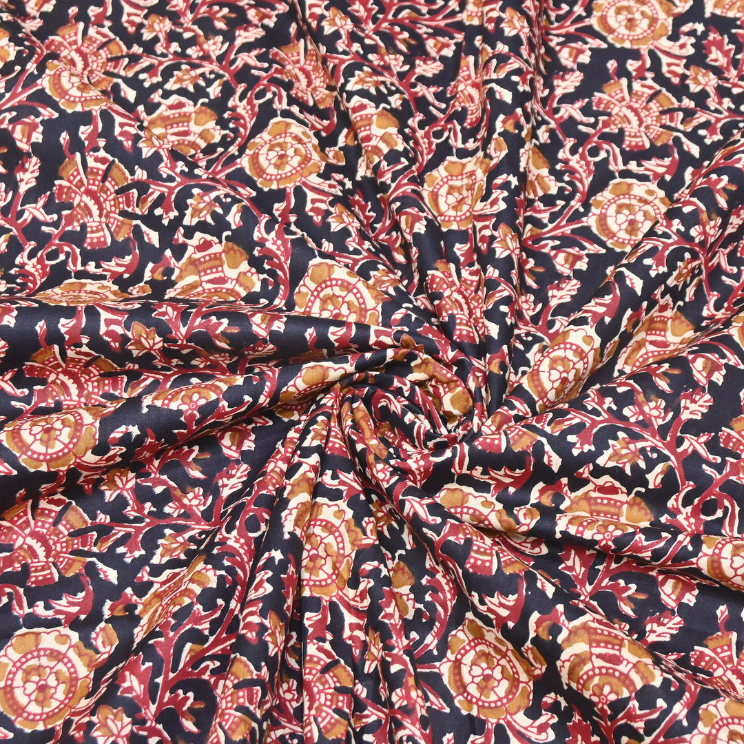Premium Cotton Printed Fabric – Soft Breathable Designer Cotton Fabric - 000350-H9
