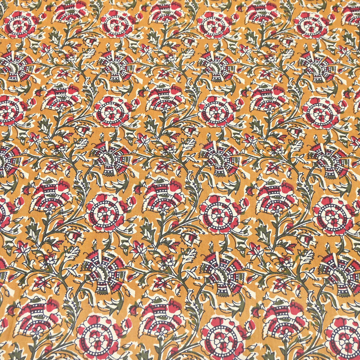 Premium Cotton Printed Fabric – Soft Breathable Designer Cotton Fabric - 000350-H10