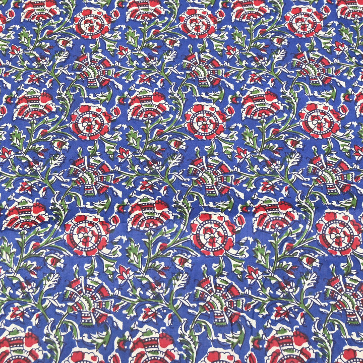 Premium Cotton Printed Fabric – Soft Breathable Designer Cotton Fabric - 000350-H11
