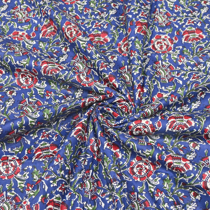 Premium Cotton Printed Fabric – Soft Breathable Designer Cotton Fabric - 000350-H11