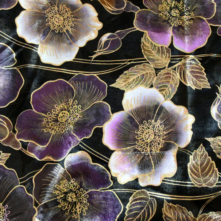 Velvet Digital Print Fabric