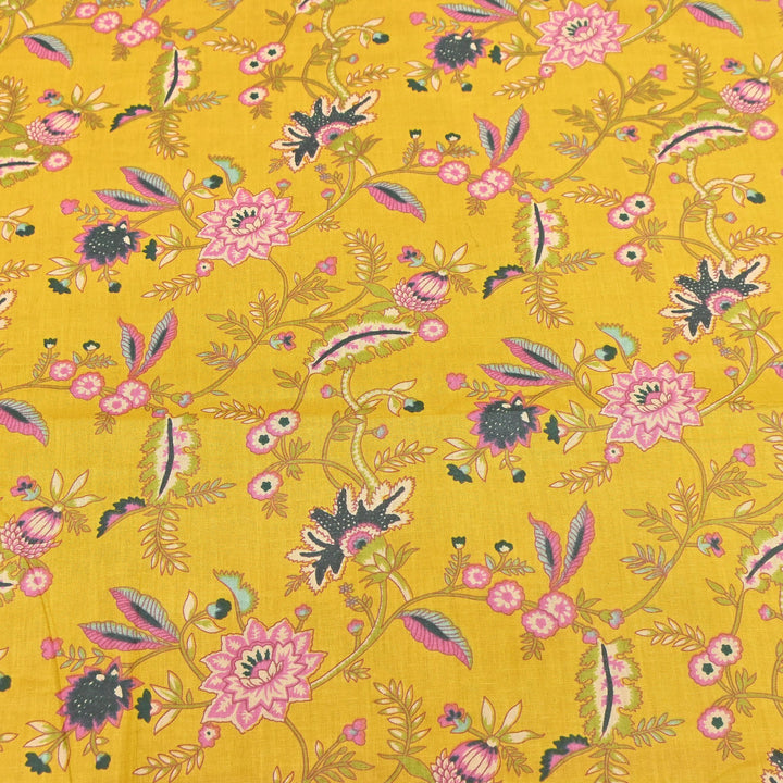 Premium Cotton Printed Fabric – Soft Breathable Designer Cotton Fabric - 000350-H12