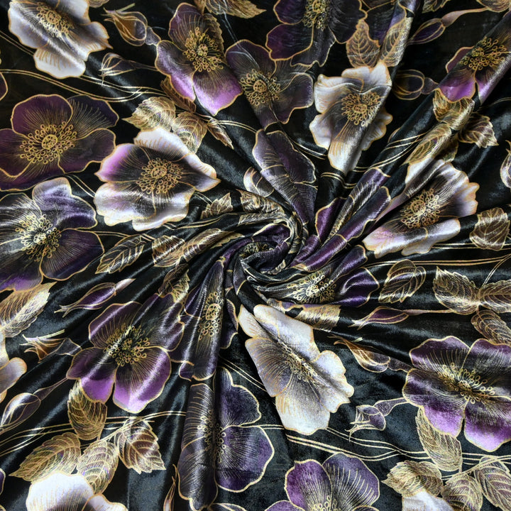 Velvet Digital Print Fabric