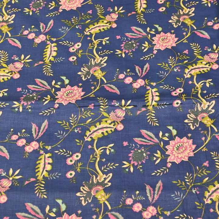 Premium Cotton Printed Fabric – Soft Breathable Designer Cotton Fabric - 000350-H15