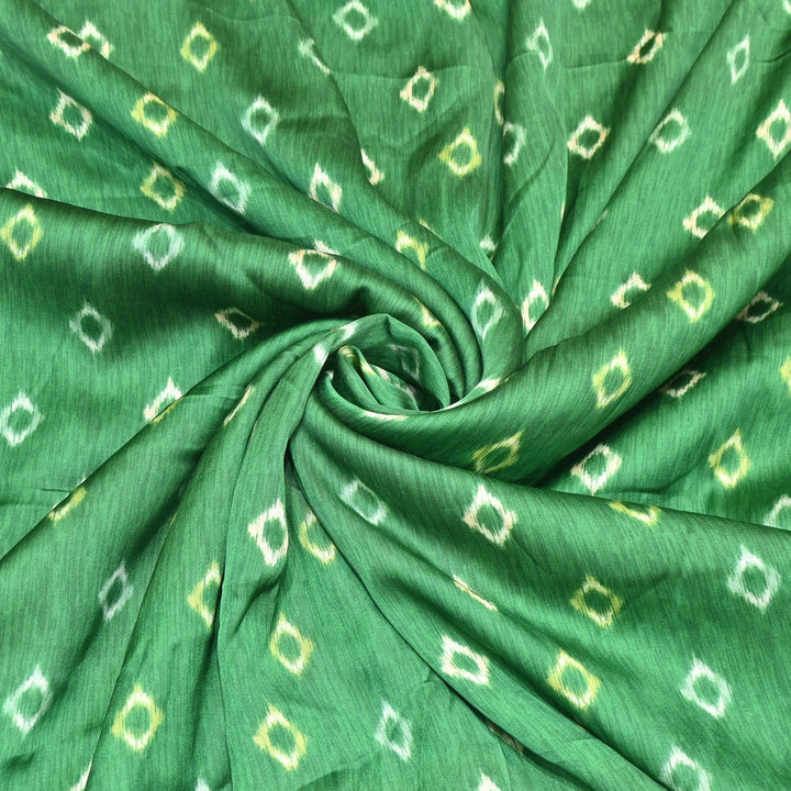Bemberg Satin Digital Print Fabric | Soft Luxury Designer Fabric | 001333-12