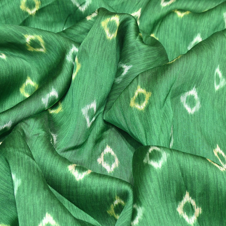 Bemberg Satin Digital Print Fabric | Soft Luxury Designer Fabric | 001333-12