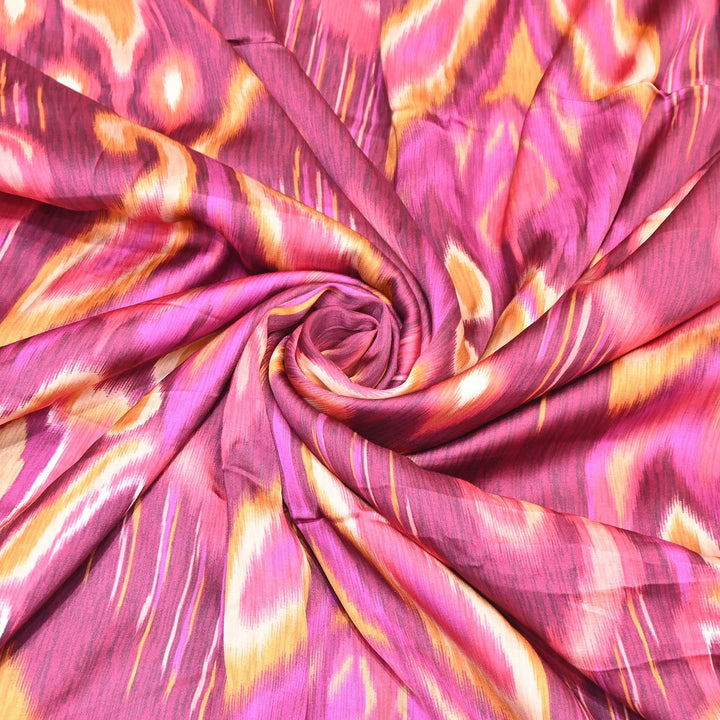 Bemberg Satin Digital Print Fabric | Soft Luxury Designer Fabric | 001333-18