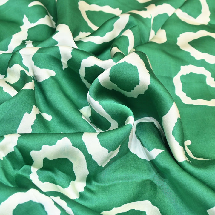 Bemberg Satin Digital Print Fabric | Soft Luxury Designer Fabric | 001333-19