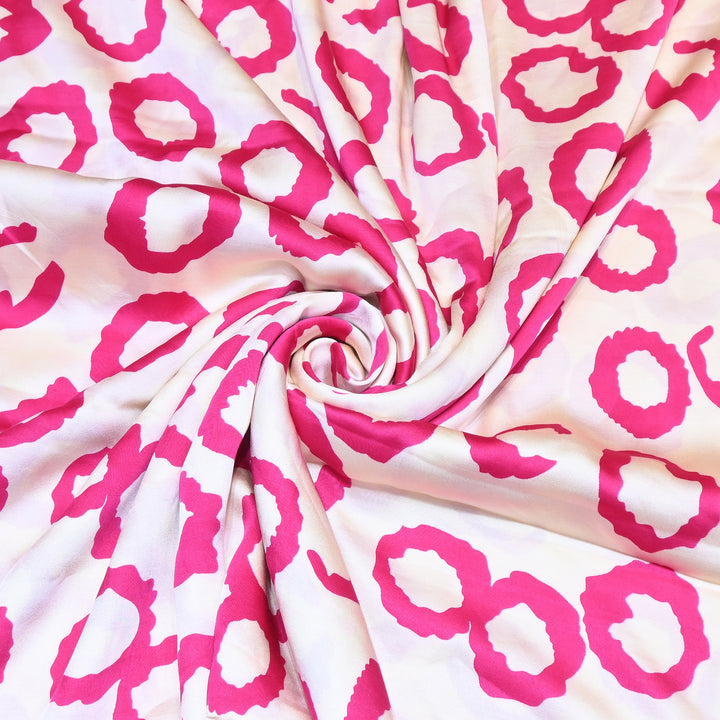 Bemberg Satin Digital Print Fabric | Soft Luxury Designer Fabric | 001333-20