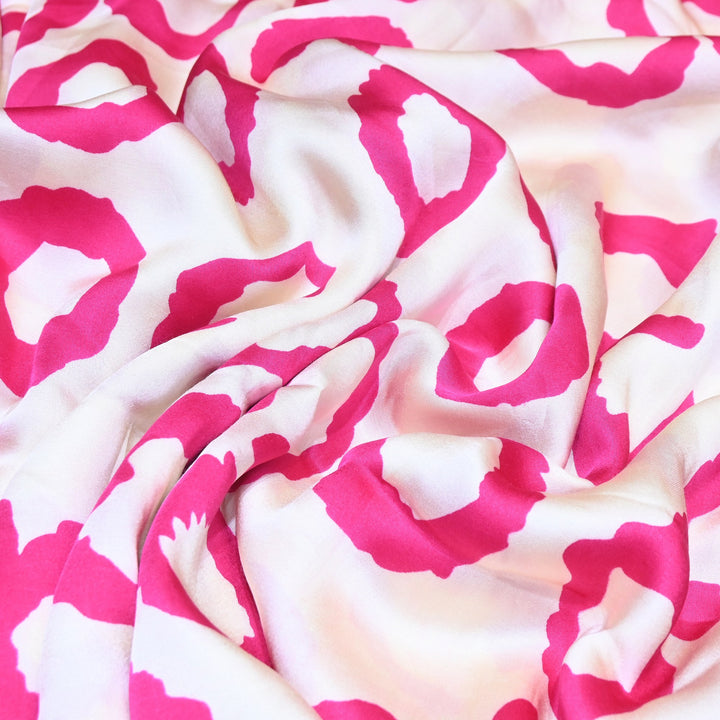 Bemberg Satin Digital Print Fabric | Soft Luxury Designer Fabric | 001333-20