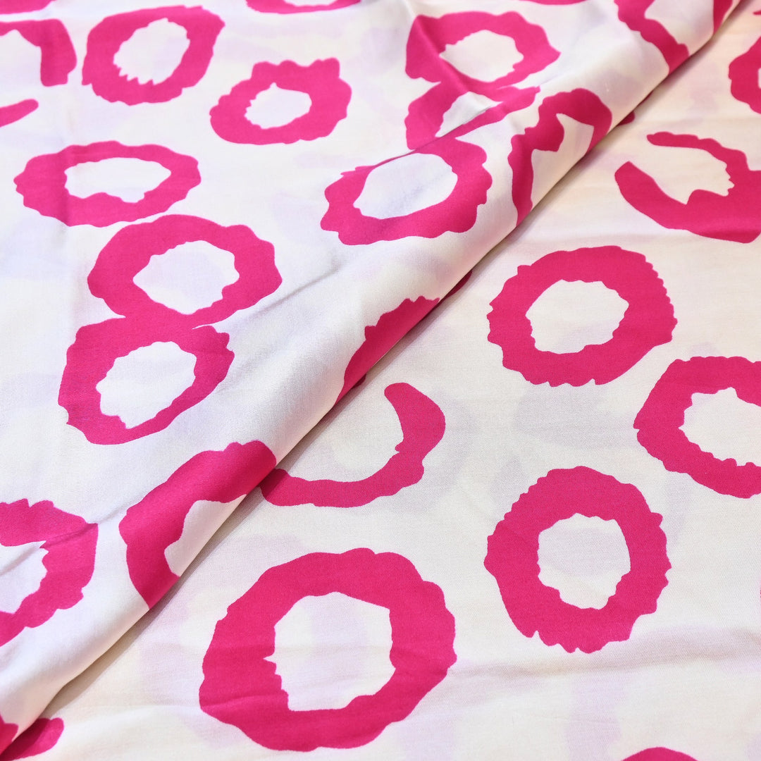Bemberg Satin Digital Print Fabric | Soft Luxury Designer Fabric | 001333-20
