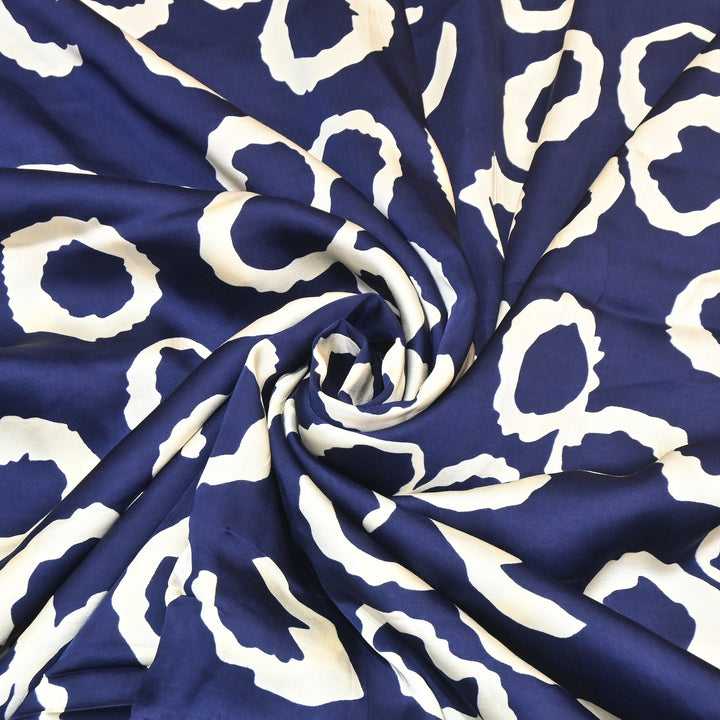 Bemberg Satin Digital Print Fabric | Soft Luxury Designer Fabric | 001333-21