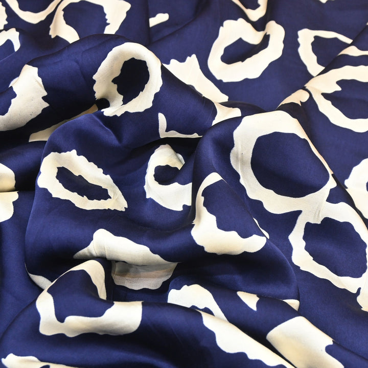 Bemberg Satin Digital Print Fabric | Soft Luxury Designer Fabric | 001333-21
