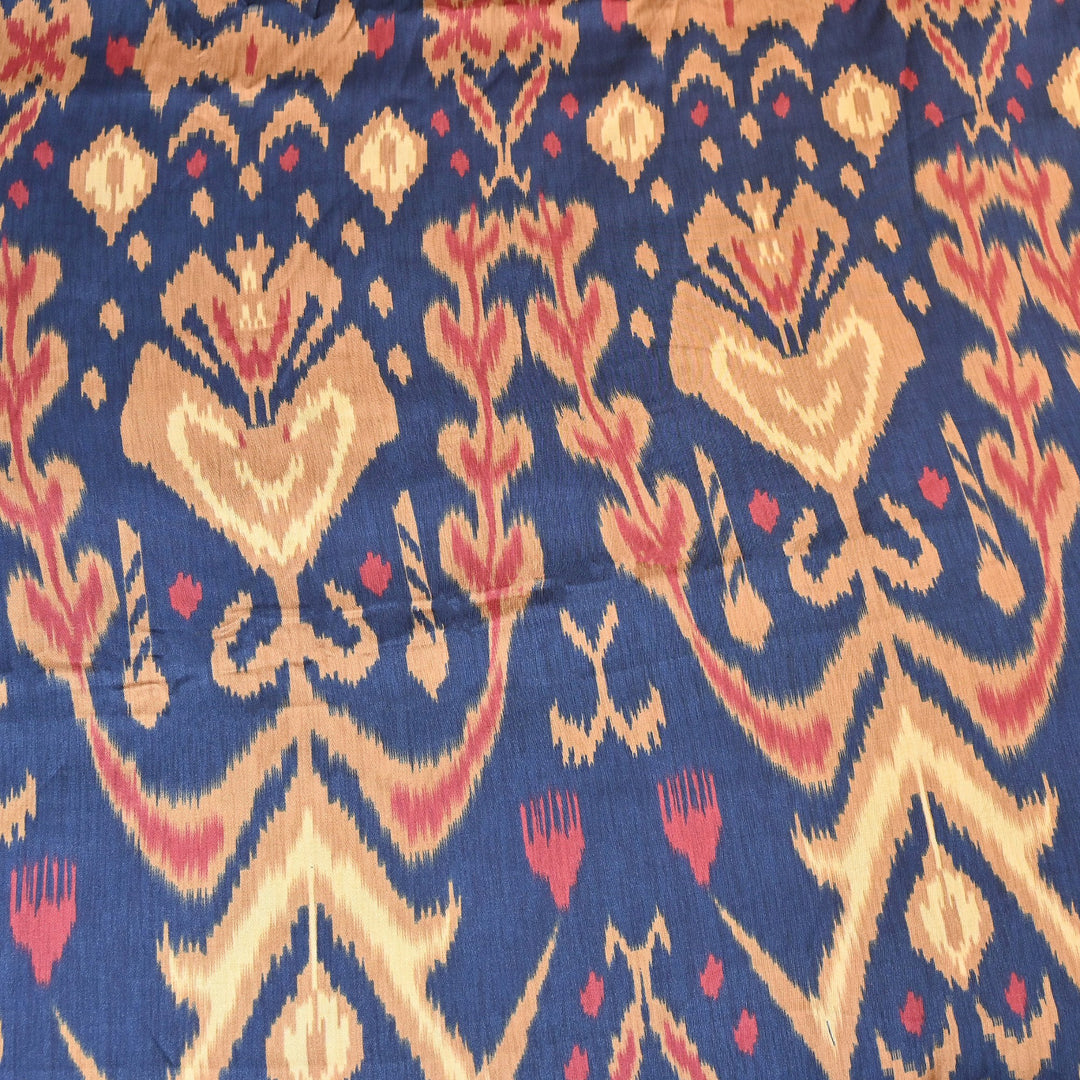 Elegant Modal Satin Digital Print Fabric 6 – Soft Luxury Designer Fabric - 001416- T9