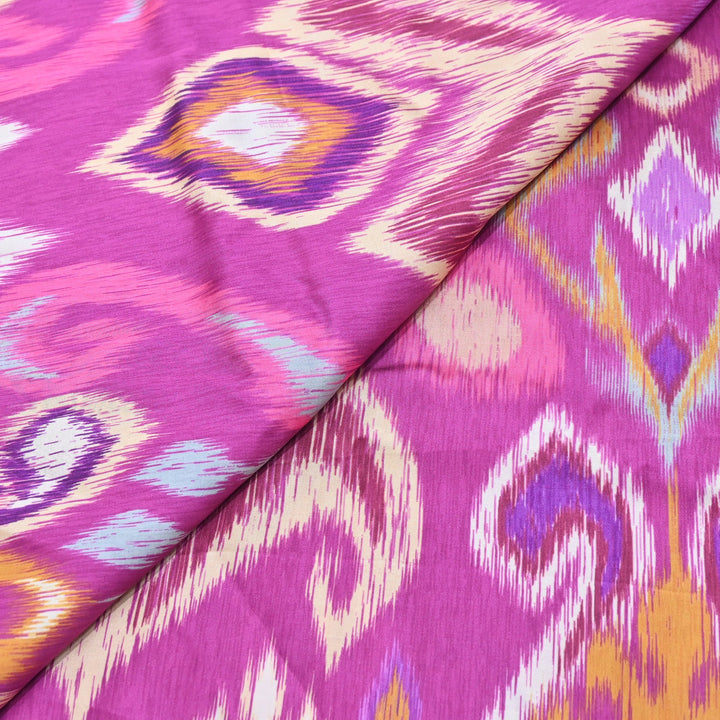 Bemberg Satin Digital Print Fabric | Soft Luxury Designer Fabric | 001333-01