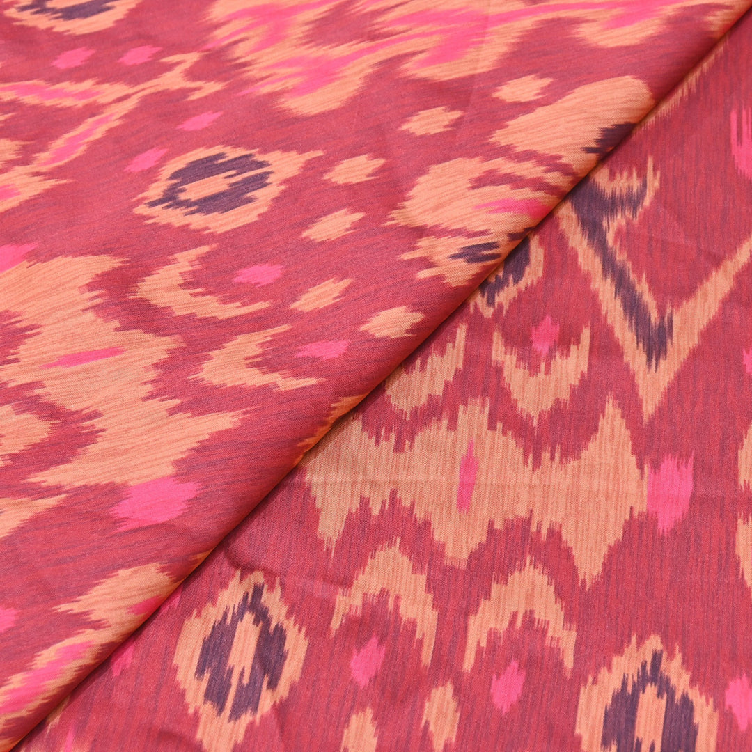 Bemberg Satin Digital Print Fabric | Soft Luxury Designer Fabric | 001333-05