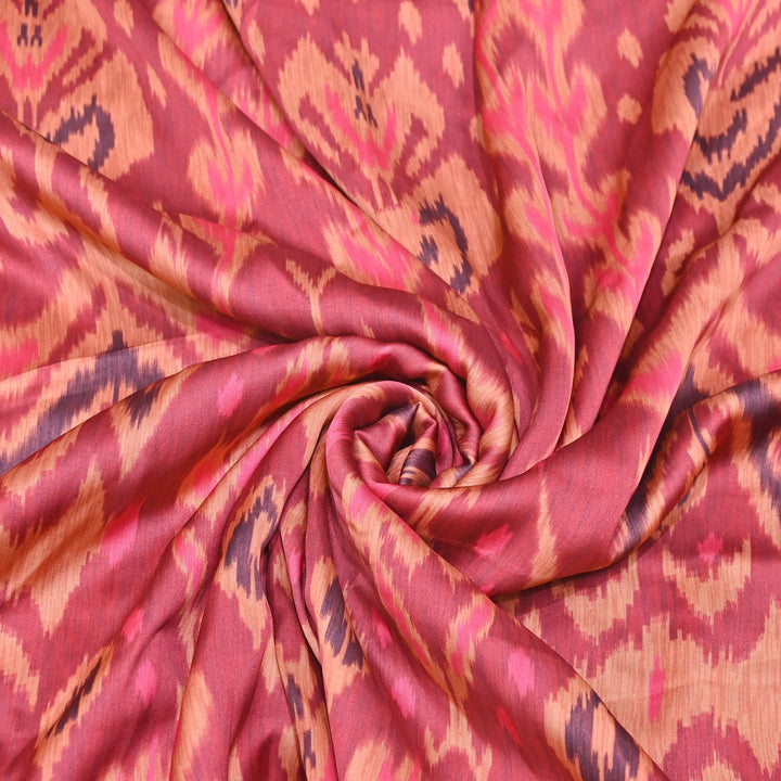 Bemberg Satin Digital Print Fabric | Soft Luxury Designer Fabric | 001333-05