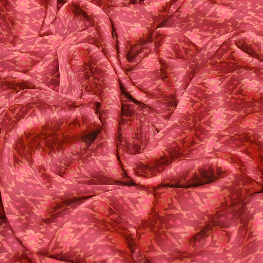 Bemberg Satin Digital Print Fabric | Soft Luxury Designer Fabric | 001333-06