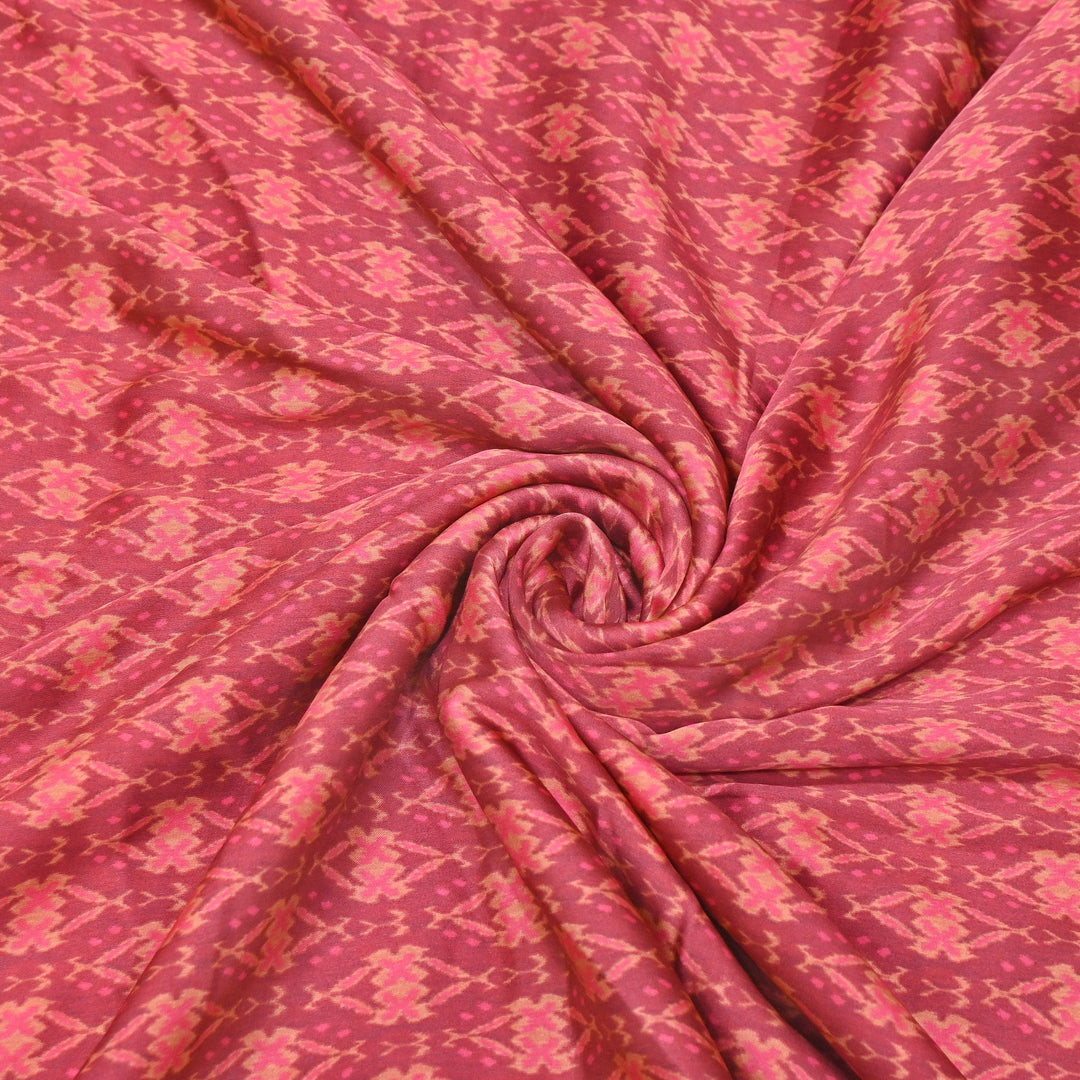 Bemberg Satin Digital Print Fabric | Soft Luxury Designer Fabric | 001333-06