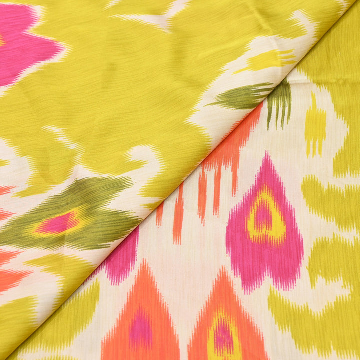 Bemberg Satin Digital Print Fabric | Soft Luxury Designer Fabric | 001333-07