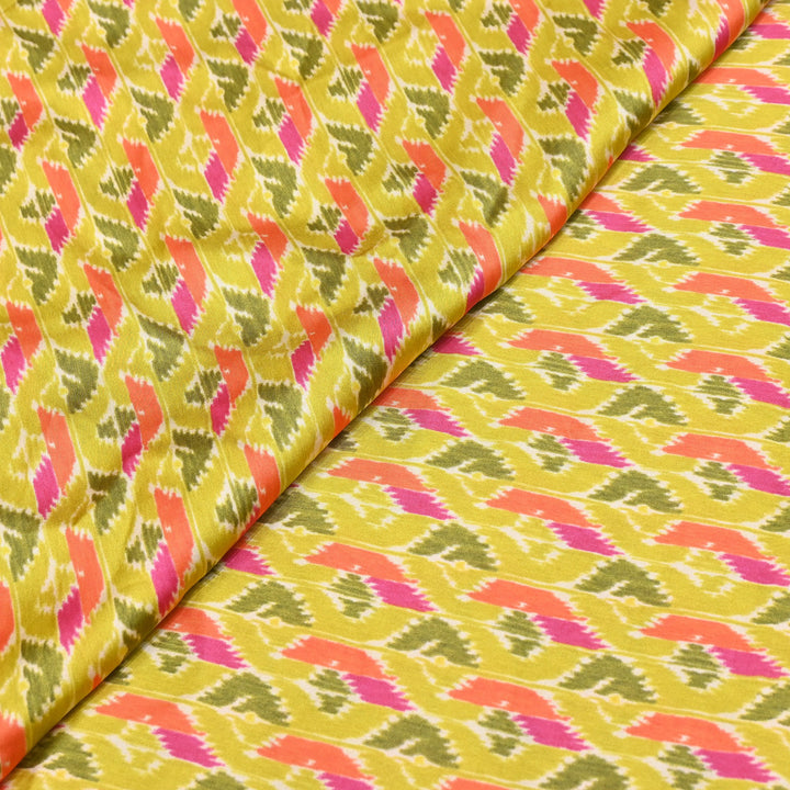 Bemberg Satin Digital Print Fabric | Soft Luxury Designer Fabric | 001333-08