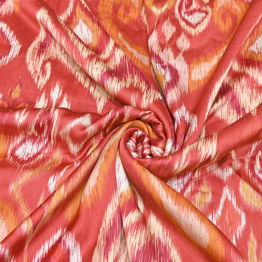 Bemberg Satin Digital Print Fabric | Soft Luxury Designer Fabric | 001333-09