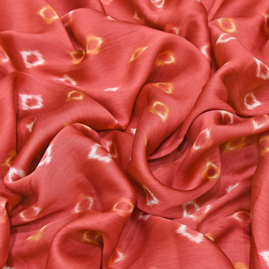 Bemberg Satin Digital Print Fabric | Soft Luxury Designer Fabric | 001333-10