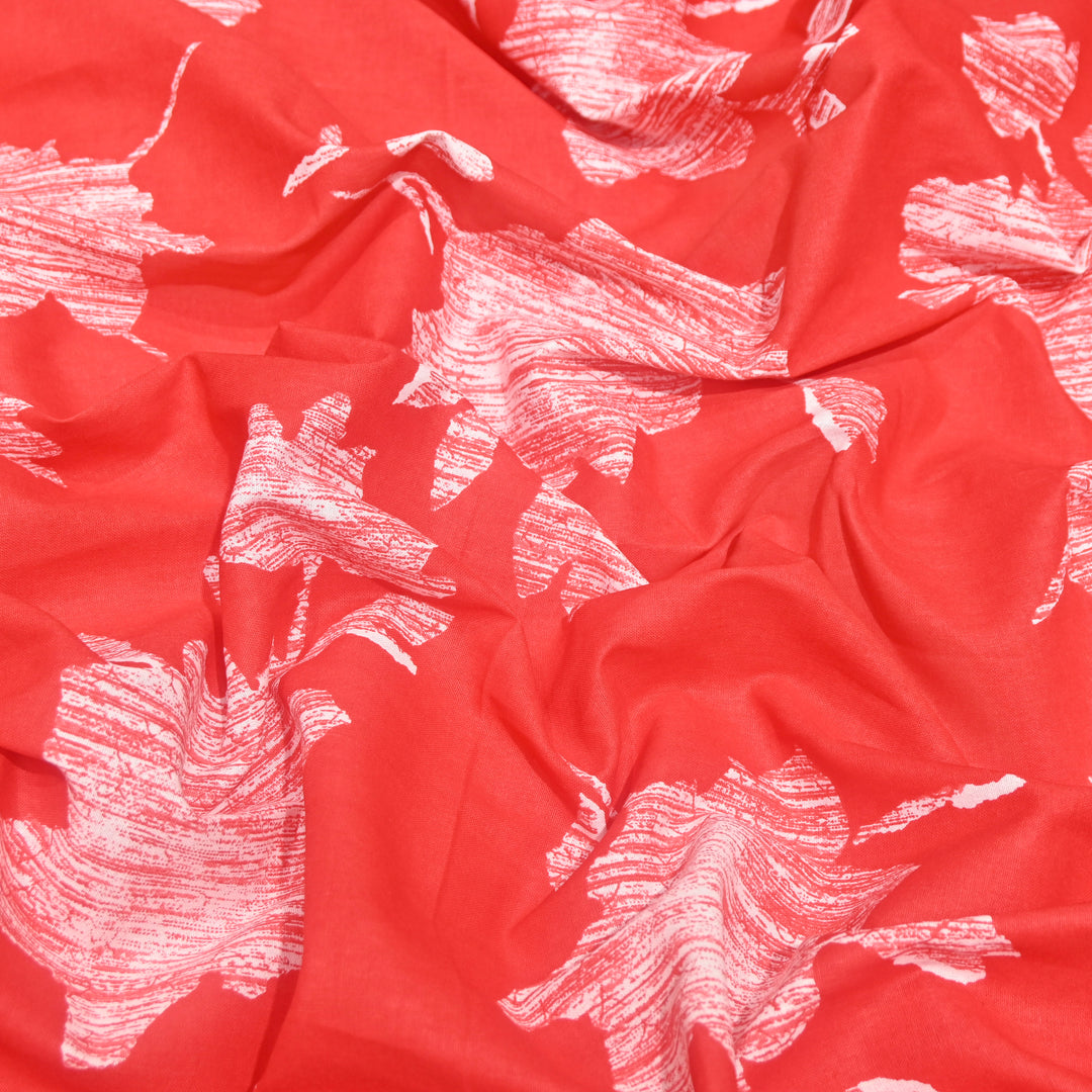 Premium Cotton Linen Printed Fabric 44" Width | Soft Breathable Designer Fabric S17537-1