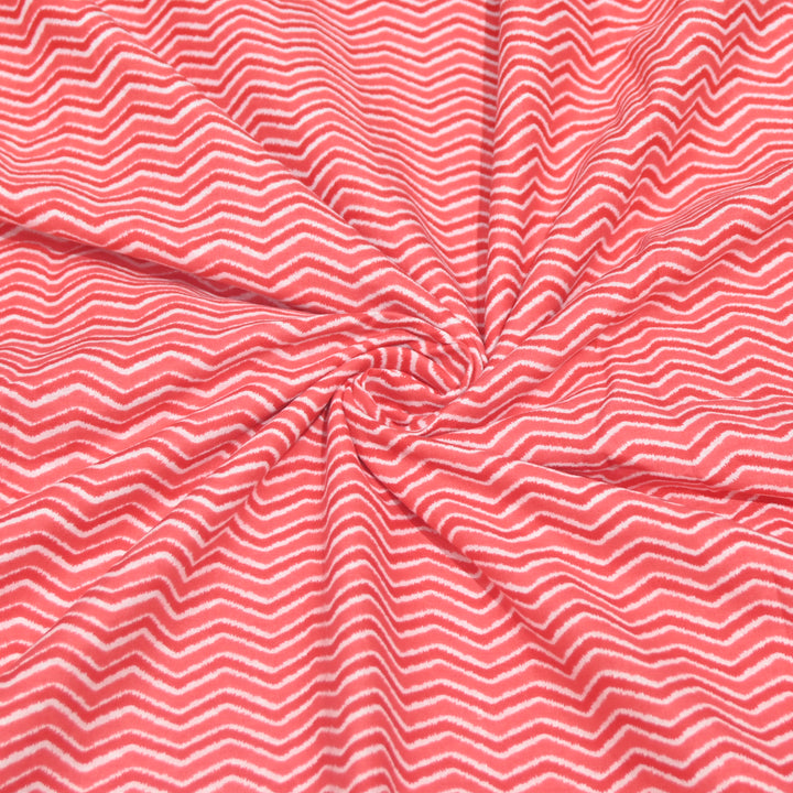 Premium Cotton Linen Printed Fabric 44" Width | Soft Breathable Designer Fabric S17538-1