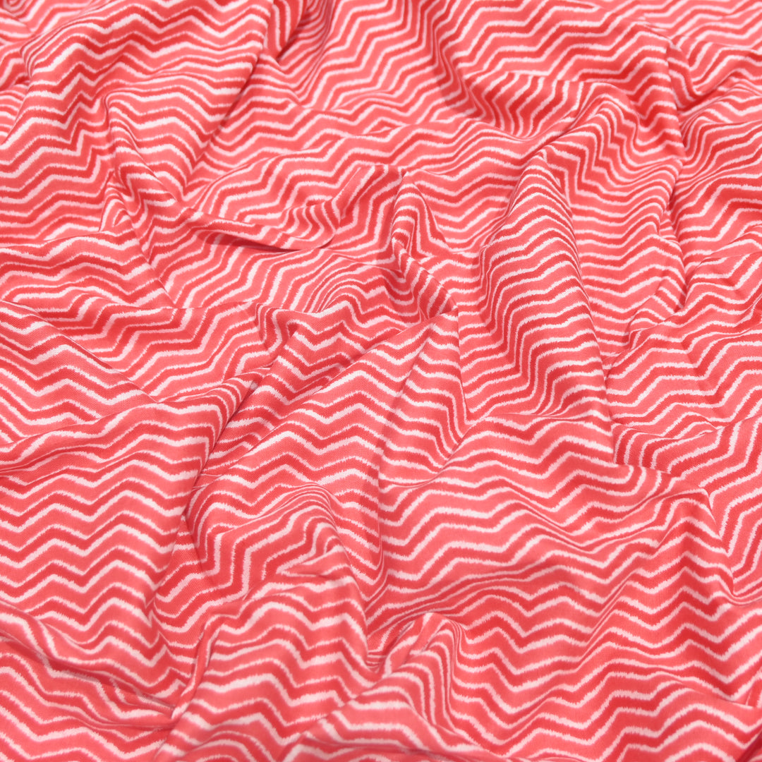 Premium Cotton Linen Printed Fabric 44" Width | Soft Breathable Designer Fabric S17538-1