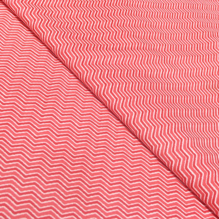 Premium Cotton Linen Printed Fabric 44" Width | Soft Breathable Designer Fabric S17538-1