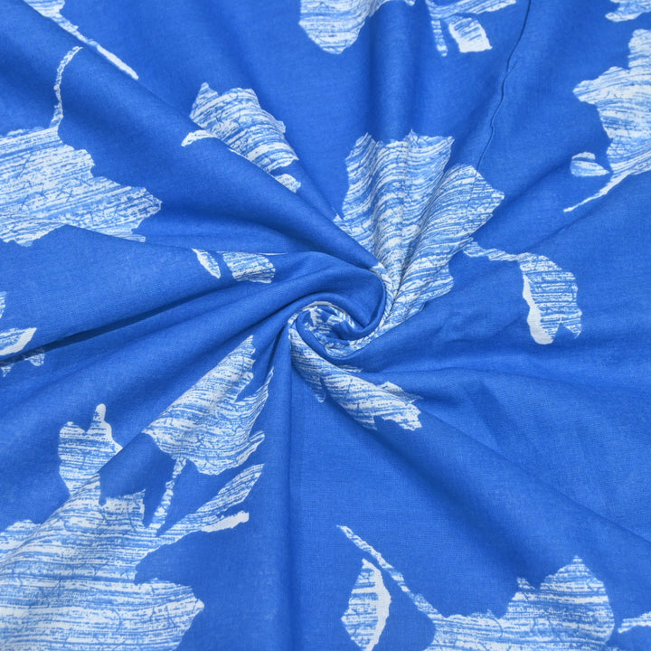 Premium Cotton Linen Printed Fabric 44" Width | Soft Breathable Designer Fabric S17537-2