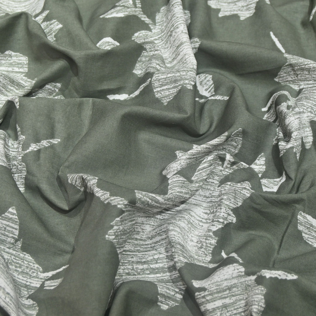Premium Cotton Linen Printed Fabric 44" Width | Soft Breathable Designer Fabric S17537-4