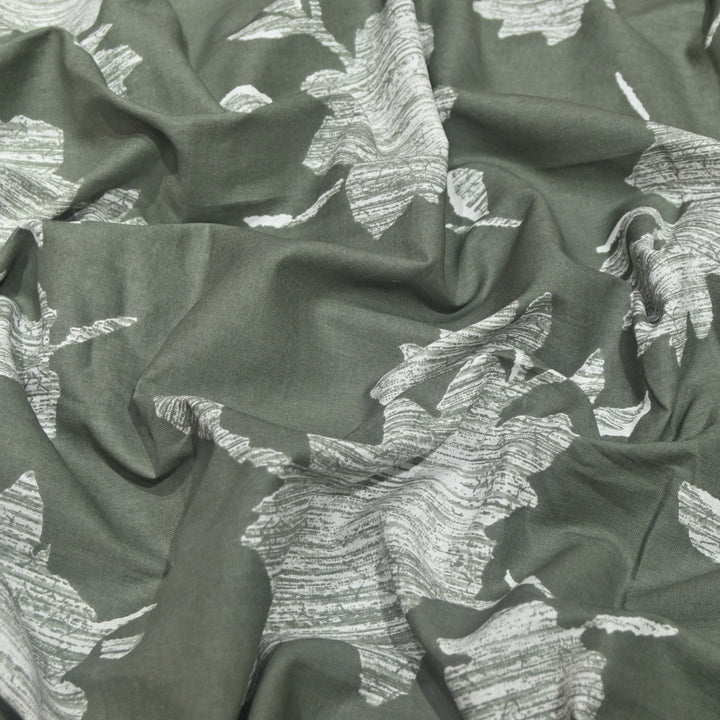 Premium Cotton Linen Printed Fabric 44" Width | Soft Breathable Designer Fabric S17537-4
