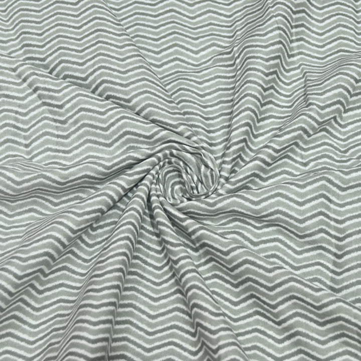 Premium Cotton Linen Printed Fabric 44" Width | Soft Breathable Designer Fabric S17538-4
