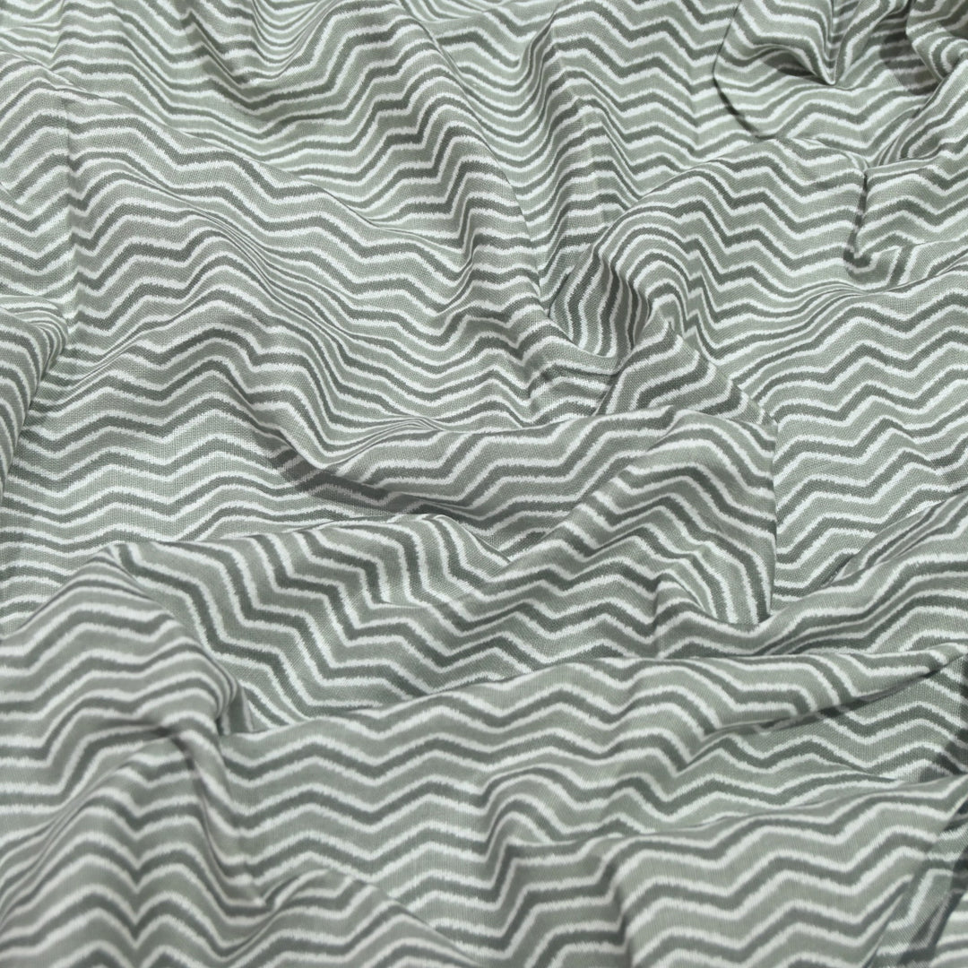Premium Cotton Linen Printed Fabric 44" Width | Soft Breathable Designer Fabric S17538-4