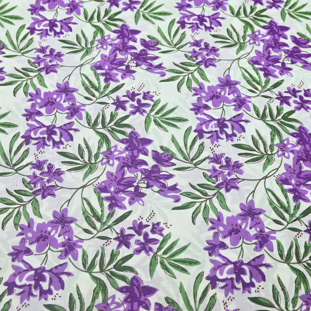 Premium Cotton Printed Fabric | Soft Breathable Designer Print 000350-2