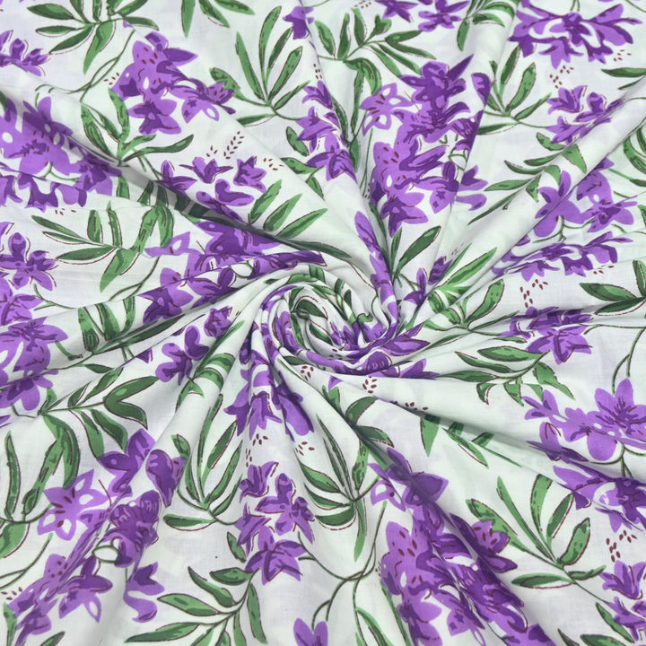 Premium Cotton Printed Fabric | Soft Breathable Designer Print 000350-2