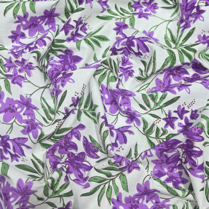 Premium Cotton Printed Fabric | Soft Breathable Designer Print 000350-2