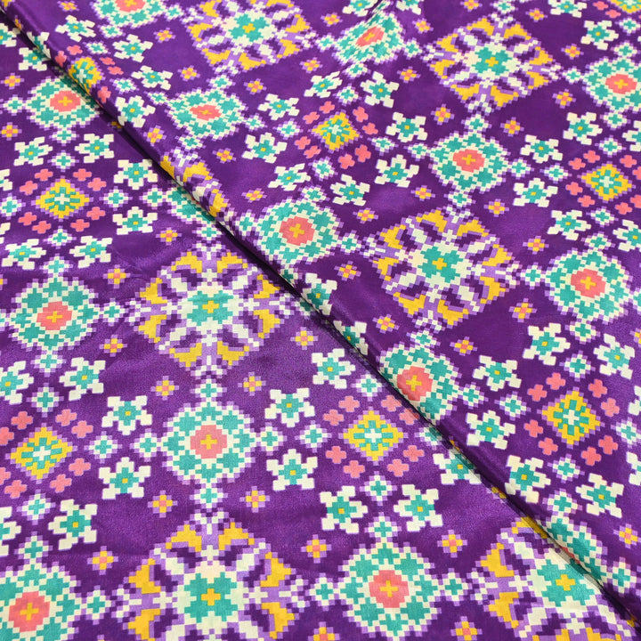 Premium Viscose Crepe Digital Print Fabric | Soft & Elegant Designer Printed Fabric | 001166-A7