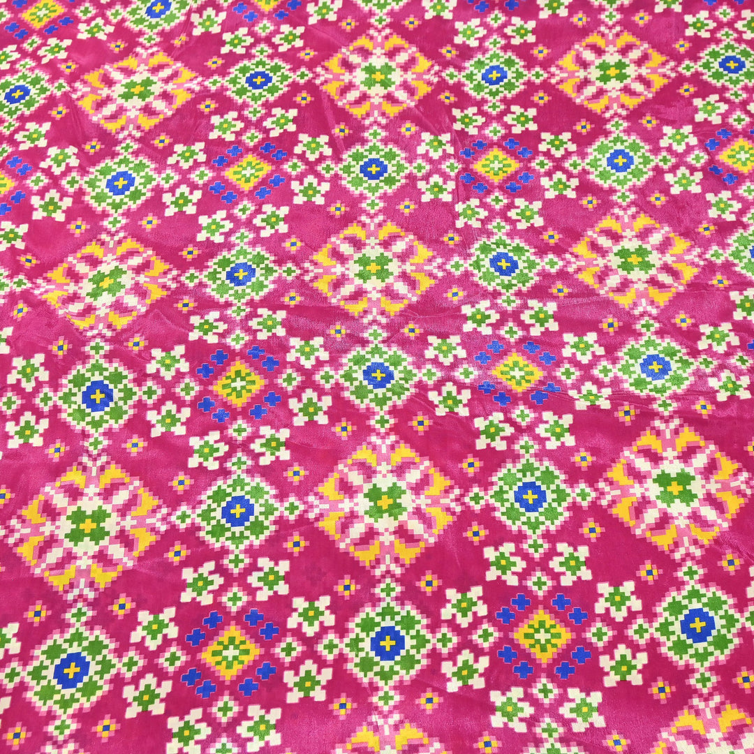 Premium Viscose Crepe Digital Print Fabric | Soft & Elegant Designer Printed Fabric | 001166-A9