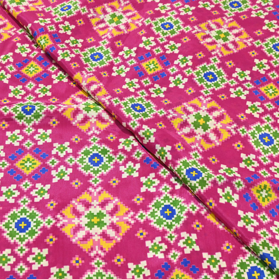 Premium Viscose Crepe Digital Print Fabric | Soft & Elegant Designer Printed Fabric | 001166-A9