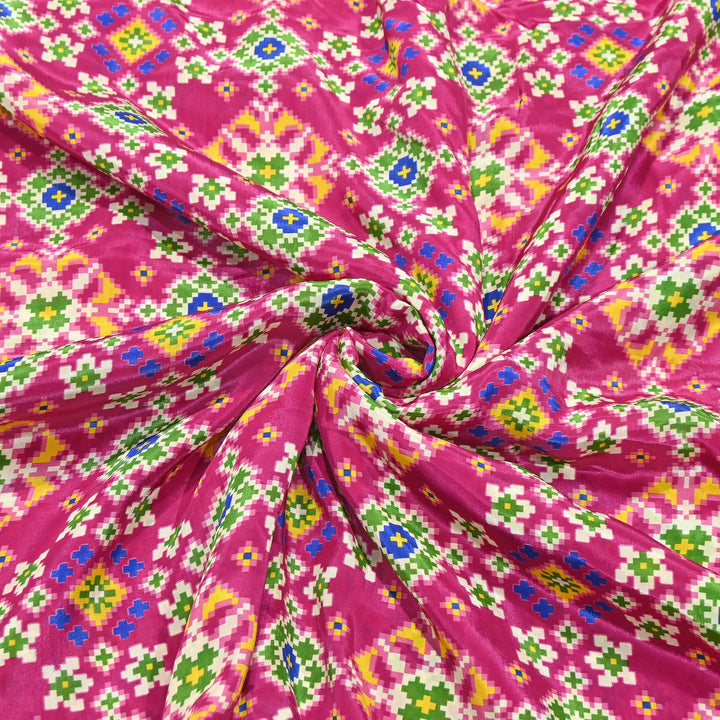 Premium Viscose Crepe Digital Print Fabric | Soft & Elegant Designer Printed Fabric | 001166-A9